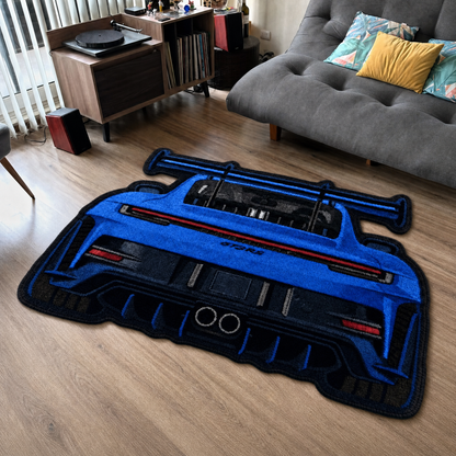 Track Legend Tufted Wool Rug | Motorsport Collection — KYRO