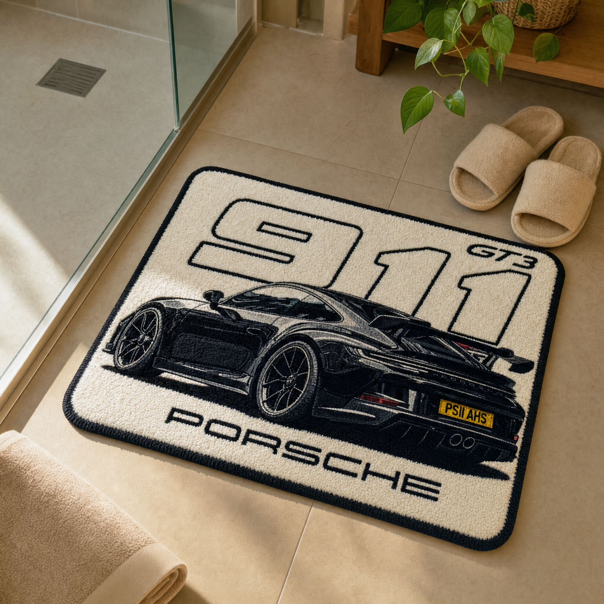Track Heritage Tufted Entry Mat | Motorsport Collection — KYRO